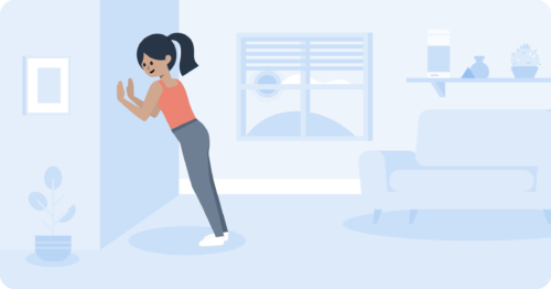 3 tips på enkla övningar att göra hemma för att både förebygga och lindra ont i ryggen.